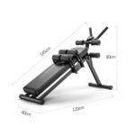 Multifunctional Adjustable Abdominal Workout Machine – Foldable Sit-Up & Core Trainer with 3 Incline Levels, Electronic LCD Counter & 150KG Load Capacity – Durable Full-Body Fitness Bench