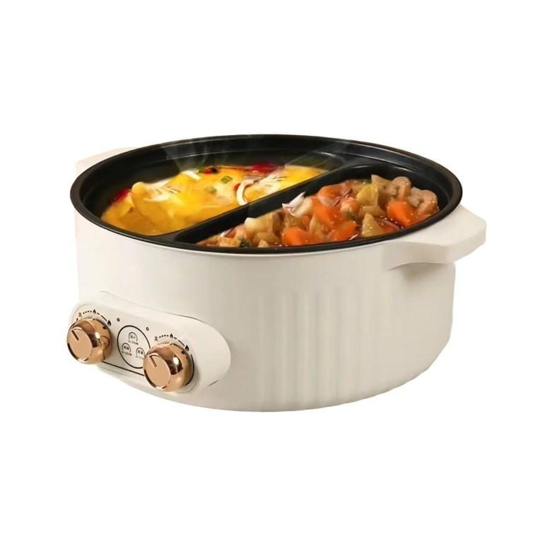 Electric Hot Pot 5L, 1400W Multi-Functional Cooker
