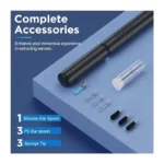 Wireless Ear Wax Removal Tool | 3-in-1 Smart Ear Cleaner, Compatible with iOS & Android