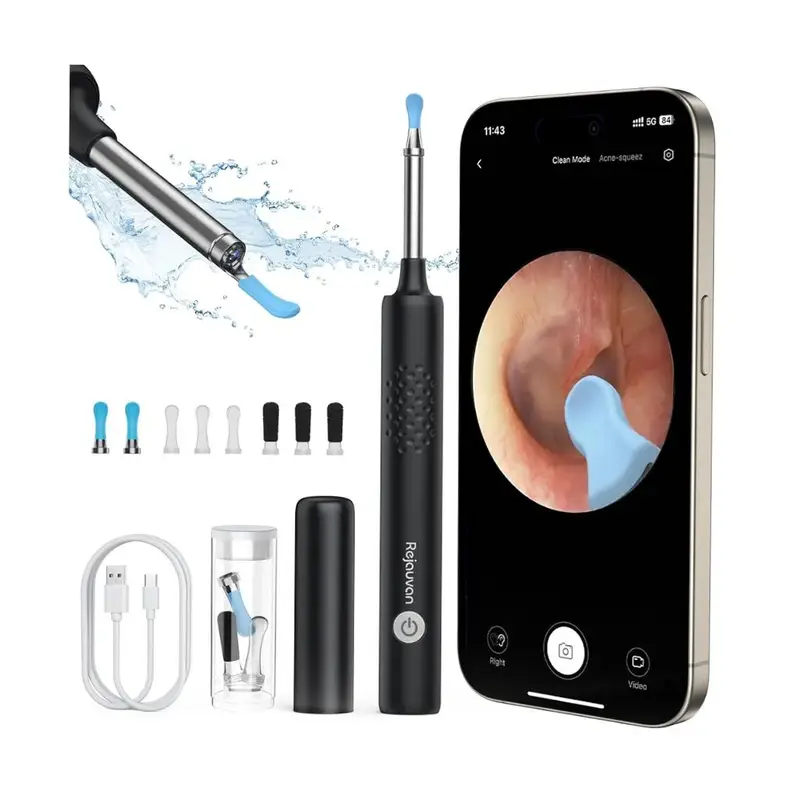 Ear Cleaner6 Wireless Ear Wax Removal Tool | 3-in-1 Smart Ear Cleaner, Compatible with iOS & Android