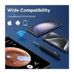 Wireless Ear Wax Removal Tool | 3-in-1 Smart Ear Cleaner, Compatible with iOS & Android