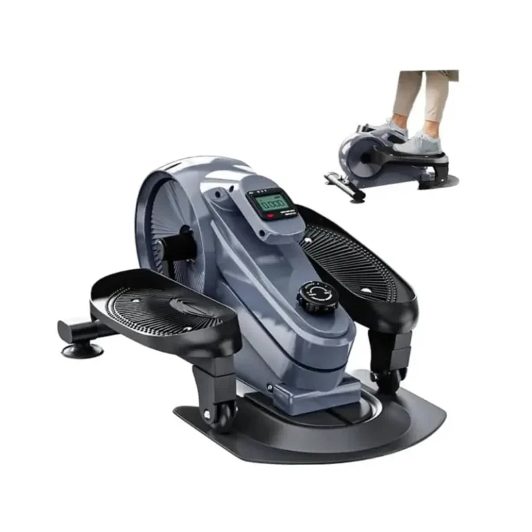 Mini Elliptical Trainer – Portable Under Desk Exercise Bike & Pedal Stepper, Mini Stepper