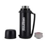 Geepas GSVB4113N 2.2L Stainless Steel Vacuum Flask – Hot & Cold, Leakproof, Lightweight, BPA-Free