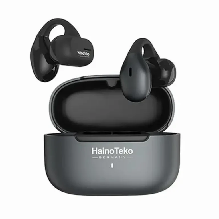 HainoTeko OWS-H2 Open Air Buds – True Wireless Earphones with High Bass & Crystal-Clear Mic