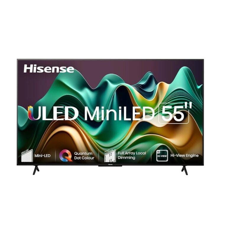 Hisense 55-Inch U6N-Pro 4K ULED Mini LED Smart TV – Quantum Dot, Dolby Vision IQ, Dolby Atmos, Game Mode Pro