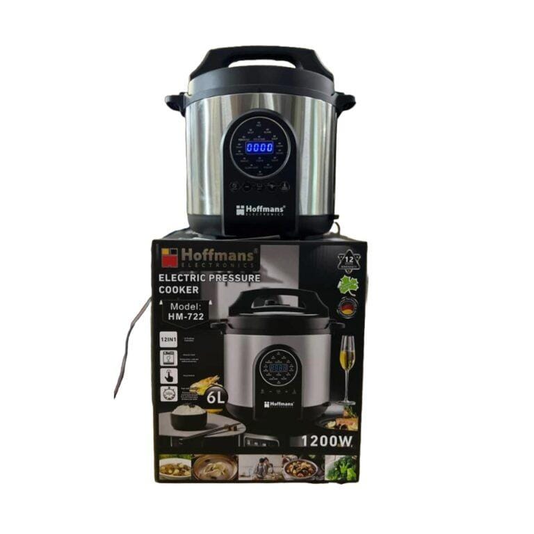 Hoffmans HM-722 12-in-1 Digital Electric Pressure Cooker – 6L, 1200W
