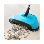 Hurricane Spin Broom – Cordless Lightweight Sweeper with Triple-Brush Technology for Hard Floors