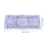 Foldable Pilates Reformer Board with Resistance Bands – Automatic Rebound Ab Roller Trainer
