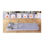 Foldable Pilates Reformer Board with Resistance Bands – Automatic Rebound Ab Roller Trainer