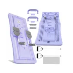 Foldable Pilates Reformer Board with Resistance Bands – Automatic Rebound Ab Roller Trainer