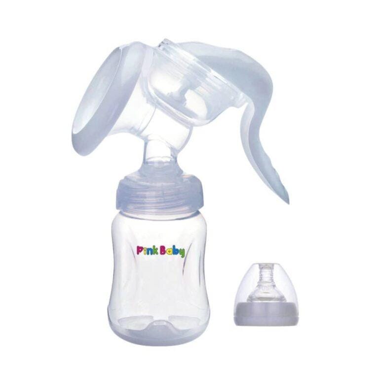 Pink Baby Manual Breast Pump