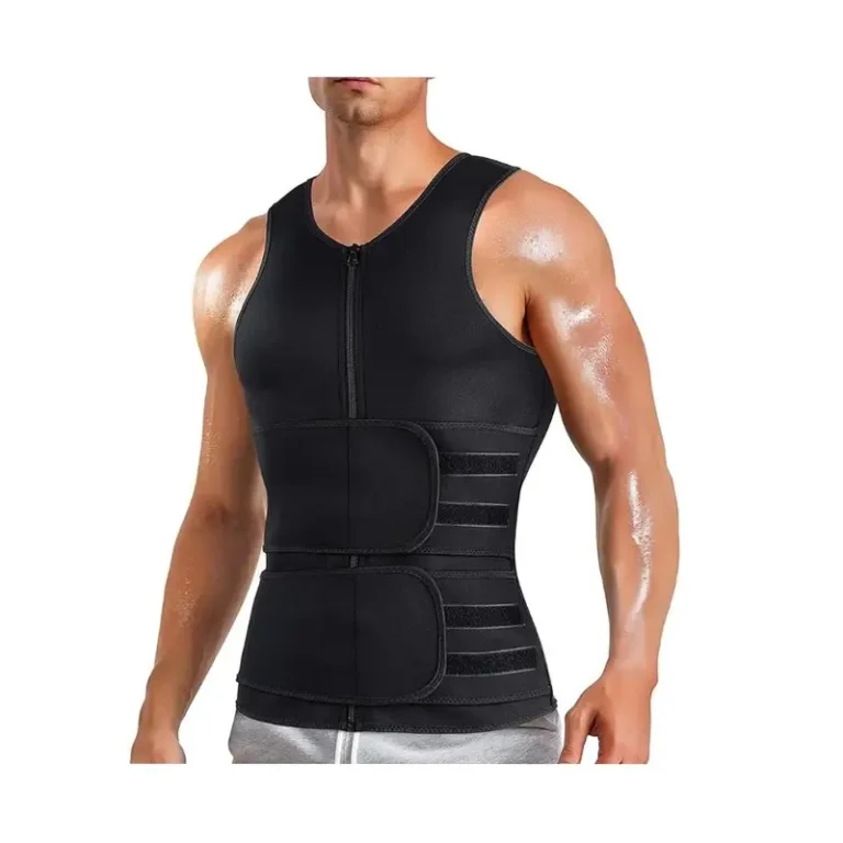 2-in-1 Men’s Sauna Vest & Waist Trainer Body Shaper