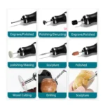 Rechargeable Engraving Pen – 20 Bits Cordless Engraving Carving Pen
