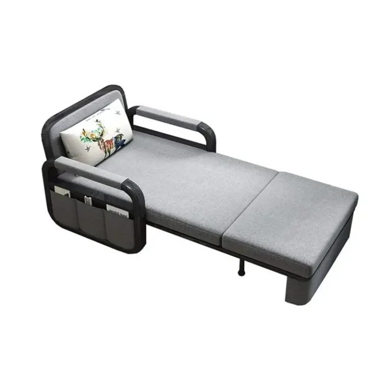 5x6 Convertible Folding Sofa Bed with Integrated Storage – Compact Sofa, Sleeper Couch, and Armrest Chair
