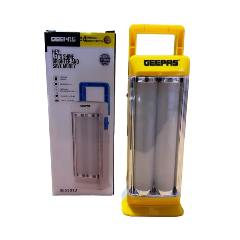 GEEPAS GE53013 Rechargeable Emergency Lantern Lamp