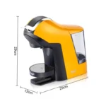 RAF R.1950 3-in-1 Electric Coffee Maker Machine – 1L, 1400W, Semi-Automatic, Anti-Drip