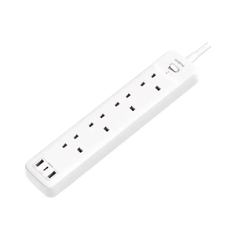 Oraimo OWS-U351 PowerHub 2 – 3 USB + 4 AC Extension Connector , 2m Cord, Surge Protection
