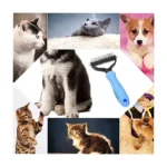Dual-Sided Pet Comb | Dog Hair Removal Tool
