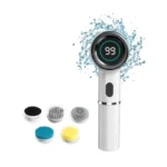 5-in-1 Electric Cleaning Brush – Cordless Rechargeable Spin Scrubber