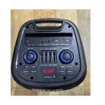 Golden Tech AO-1039 Rechargeable Speaker System – Dual Speakers, LED Lights, Portable 10,000W