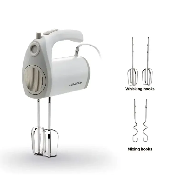 Kenwood Hand Mixer 300W – HMP20.000WH | 5-Speed Electric Mixer with Turbo Function & Twin Beaters