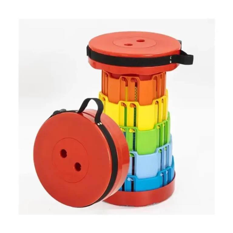 Portable Folding Stool | Lightweight, Collapsible & Retractable Outdoor Seat