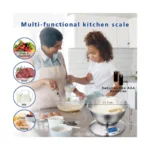 Sonifer SF-1926 Digital Kitchen Scale with Stainless Steel Bowl – 5kg