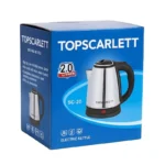 Topscarlett SC-20 2Litre Stainless Steel Electric Kettle – 1500W