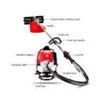 3-in-1 Gasoline Farm Cultivator – Mini Weeding Machine for Soil Loosening, Weeding & Grass Cutting Garden Tiller