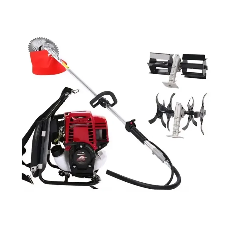 3-in-1 Gasoline Farm Cultivator – Mini Weeding Machine for Soil Loosening, Weeding & Grass Cutting Garden Tiller