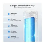 Phomemo P831 Portable Thermal Printer | 300 DPI Bluetooth & USB Inkless Mobile Printer