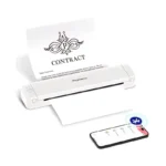 Phomemo P831 Portable Thermal Printer | 300 DPI Bluetooth & USB Inkless Mobile Printer