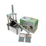 Manual Commercial Irish Potato Chips Cutter French Fry Cutter Vegetable Chopper With 2 Replaceable Blades