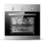 Hisense HB060203 60cm Built-in Electric Oven with Fan Assist – 61L, 2900W, 6 Cooking Functions