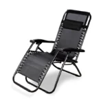 Zero Gravity Recliner Chair – Adjustable Full-Body Lounge Chair with Pillow, Foldable Portable Rest Chair