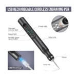 37-in-1 USB Rechargeable Cordless Engraving Pen Kit – 3-Speed DIY Rotary Engraver
