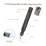 37-in-1 USB Rechargeable Cordless Engraving Pen Kit – 3-Speed DIY Rotary Engraver