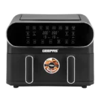 Geepas 11L Digital Air Fryer (Dual Basket) – 1700W | 2×5.5L Baskets GAF37532