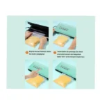 D2280-111 Household Vacuum Sealer Machine – 100W/140W, Dry & Wet Sealing, Automatic Vacuum Packaging