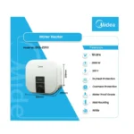 Midea 10L Electric Water Heater – 2000W, Square Design, Kitchen Po Series D10-20VI