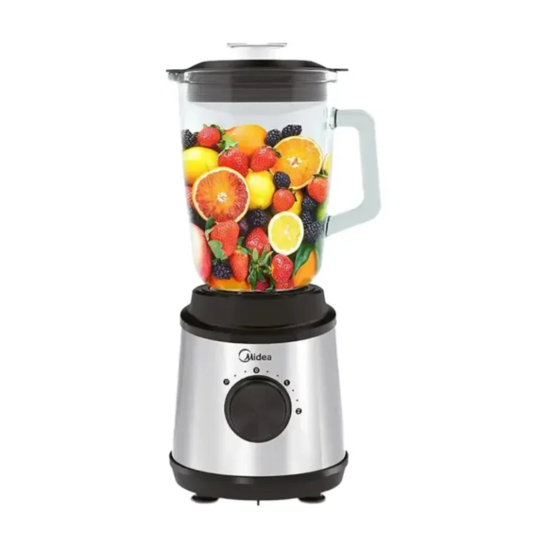 Midea MBL-6006 Table Glass Blender – 400W, 1.5L Jar, 4-Leaf Stainless Steel Blade