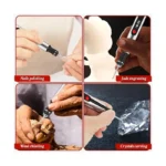 Rechargeable Engraving Pen – Precision Cordless Engraver with 30 Bits, LED Display & USB-C Fast Charging