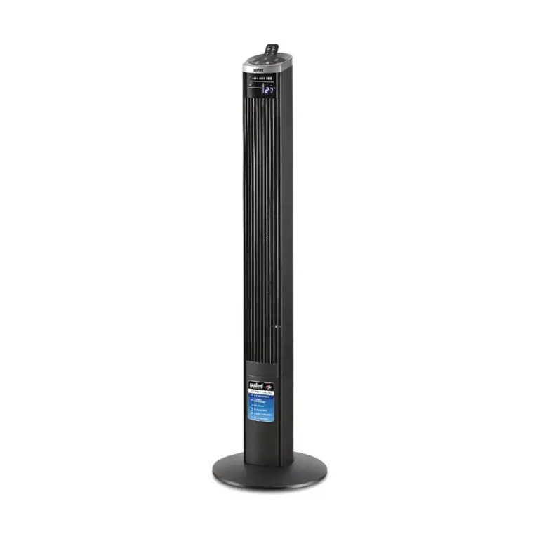 Sanford 46 Inch Smart Wireless Tower Fan SF6700TRF – 3 Speeds, Remote Control, 55W