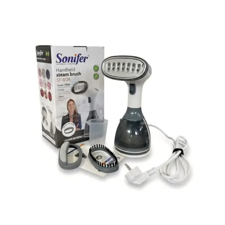 Sonifer SF-9126 Handheld Garment Steamer Brush & Portable Mini Iron – 1500W , 280ml