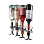4-Bottle Wall-Mounted Liquor Beer Dispenser – Bar Drink Dispenser