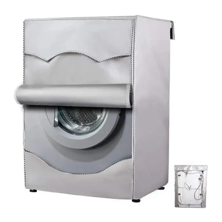Front Load Washing Machine Cover – Waterproof, Dustproof & UV-Resistant - Silver
