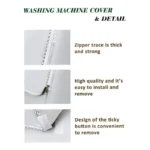 Front Load Washing Machine Cover – Waterproof, Dustproof & UV-Resistant