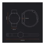 Mibro Lite 1.3 Inch HD Amoled Display Smart Watch IP68 Waterproof