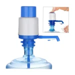 Manual Water Bottle Pump Dispenser, Portable Hand Press Drinking Pump with Hose Extensions
