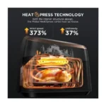 Midea MF-CY85WK2 8.5L Digital Air Fryer with See-Thru Window – 8-in-1 Functions, Heatexpress